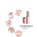 YNL Depilacin Facial para Mujer - Removedor de Vello sin Dolor, Rasuradora Impermeable con Luz LED para la Cara, Bikini, Bigote y Barbilla - Oro Rosa - Buy Online on GoSupps.com