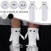 ASNN Couple Socks: 3D Doll Magnetic Suction Unisex 2PCS Large Black-b - Buy Online on GoSupps.com