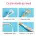 Tongue Scraper and Brush Set (4 Pack) for Oral Care - Fight Bad Breath, Freshen Breath - Easy to Use for Adults and Kids - Buy Online on GoSupps.com