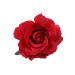Flower Rose Brooch Pins for Women Girls Red Flower Floral Hair Clips for Women Hair Accessories Large Red Flower Rose Headpiece for Women Flower Barrettes Headwear for Women Girls Bride Wedding