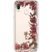 Shop Huawei P20 Lite Case - Transparent TPU Silicone Cover with Retro Flowers | Ultra Thin Protective Shell - Buy Online on GoSupps.com