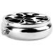Drummer Round Pill Box - 3 Compartment Mini Decorative Portable Travel Organizer for Vitamins & Medicine - Buy Online on GoSupps.com