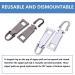 Metal Zipper Pull Replacement - Black Zipper Handle Fixer for Luggage, Suitcase, Backpack, Jacket, Bags, Coat, Boots - Buy Online on GoSupps.com