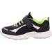 Superfit Boys Rush Sneaker 32 EU - Black Yellow - International Shipping Available - Buy Online on GoSupps.com