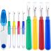 Seam Sewing Ripper Set  KINGMAS 9 Pcs Thread Remover Kit Handy Stitch Ripper Sewing Tools with 1 Scissors for Opening Seams and Hems