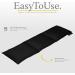 Buy Grain Cushion - 46x12 cm Cotton Warming Pillow | Wheat-Filled Soft Spelled Pillows for Back Neck & Shoulder Pain Relief | Perfect Gift - Black - Buy Online on GoSupps.com