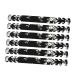 Homsfou 18 pcs ear extensions Extension of the ear cable ear earring strap ears buckle cable extension buckle hook for face cover mask ear rope buckle belt pearl