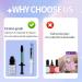 Tooth Gem Kit Professional | DIY Dental Jewelry Set with Adhesive & Cure Light | Safe & Easy Home Application - Long Lasting Sparkle - Buy Online on GoSupps.com