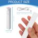 SULIVES UV Nail Lamp for Gel Nails - Rechargeable Handheld Nail Dryer with USB Plug - Smart Sensor LED UV Light for Gel Polishes and Nail Gel Strips (White) - Buy Online on GoSupps.com