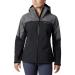 Columbia Women's Evolution Valley Ii Jacket Black, Charcoal Heather 1X