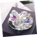 1pc Nail Art Crystal Cup Dapping Dish for Nails Dappen Nail Care Tools Manicure Glass Cup Nail Powder Mixing Cup Nail Art with Cap Glass Dapping Acrylic Crystal Dish - Buy Online on GoSupps.com