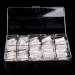 KADS French Coffin Ballerina Nail Tips - 500pcs Acrylic Half False Nails in 10 Sizes (HC76) - Shop Internationally! - Buy Online on GoSupps.com