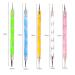 TRIXES 5 x 2-Way Nail Art Pen for Dots & Marbling | International Shipping Available - Buy Online on GoSupps.com