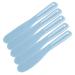 5 Pieces Cosmetic Mask Mixing Spoon Spatulas Facial Cream Skin Care Brushes Applicator Face Beauty Scoop Stirring Stick DIY Makeup Tools for Women Girls Blue