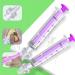 2Pcs Baby Nasal Aspirator - Reusable Silicone Suction Tip for Safe and Comfortable Nose Cleaning - Purple - Buy Online on GoSupps.com