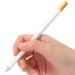 Beard Shaping Pencil Professional Household Beard Pencil Liner Beard Pencil Filler Shaping Styling Tool for Men Baber Shop Home (White)