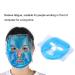 Reusable Hot Cold Gel Facial Mask - Skin Tightening & Fatigue Relief | Eye Relaxation & Cooling Therapy - Buy Online on GoSupps.com