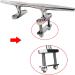 SHENGHUISS 8 inch Boat Dock Cleat Stainless Steel 316 - 4 Pack | Marine Deck Rope Cleats with Fasteners - 2 Pack - Buy Online on GoSupps.com
