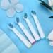 Verdant Touch Electric Toothbrush Replacement Heads - 4 Interchangeable Sound Toothbrush Accessories for Optimal Oral Care - Buy Online on GoSupps.com