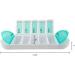 7-Day Pill Reminder Case | Organize Prescription Meds Vitamins & Supplements | Efficient Daily Health Tracker - Buy Online on GoSupps.com