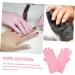 Beatifufu 1 Pair Nail Gloves Manicure Gloves Anti Uv Protection Gloves Nail Uv Gloves Uv Shield Gloves Sun Gloves Nail Molding Gel Uv Gloves for Manicure Pink Fingerless Nail Polish Spandex - Buy Online on GoSupps.com