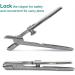 VOGARB Heavy Duty Nail Clippers for Thick Nails with Safety Lock - Wide Jaw Opening Cutter for Men, Women, Seniors - No Splash Trimmer with Catcher (Silver) - Buy Online on GoSupps.com