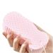 Exfoliating Bath Sponge Body Exfoliator Exfoliating Sponge for Body Bath Sponge for Adults Pregnant Women Children(Pink)