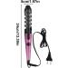 Hair Curling Iron Portable Curling Wand - Curling Wand Hair Straightener and Curler 2 in 1 Curling Iron Hair Curler Wand for Travel Pink US - Buy Online on GoSupps.com