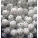 Faswin 100 Pack White Plastic Golf Training Balls Airflow Hollow 41mm Golf Balls for Driving Range Swing Practice Home Use
