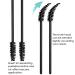 300 Pcs Disposable Mascara Wand Eyelash Brush - Black | EyeLash Extension Supplies - Buy Online on GoSupps.com