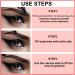 Buy New Magic Eyebrow Pencil - 3D Waterproof Microblading Contouring Pen 4 Tipped Precise Brow Pencil for Natural Makeup - Dark Brown - International Shipping Available - Buy Online on GoSupps.com