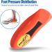 PORON Heel Cups for Heel Pain & Plantar Fasciitis - Made in USA heel cushions for shock absorption & heel spur relief - Black, W 12-14 / M 10-14.5 - Buy Online on GoSupps.com