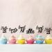 Sleyberoy 24 Pc 13th Birthday Cupcake Toppers-Official Teenager 13 Hello 13 2011 Cupcake Picks 13th/Thirteen Birthday Party Cake Decorations (black 21) 21 black - Buy Online on GoSupps.com
