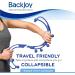 BackJoy Trigger Point Relief Self Massage Stick - Foldable Therapy for Lower Back Neck & Foot - Blue - One Size - Buy Online on GoSupps.com