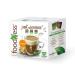 Foodness FoodNess - Classic ginseng coffee capsule compatible with Dolce Gusto system without gluten lactose and added sugars (6 cans Tot. 60 capsules)