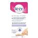 VEET PURE 32 Strips of Cold Wax Kit Precision Leg Knee & Ankle Sensitive Skin Recommended by Dermatologists Long-Las
