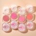 TINTARK Cheeky Blush Compact - Talc-Free Vegan Blusher Palette in Calla Lily Shade - Buy Online on GoSupps.com