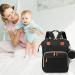 Fexkean Diaper Bag | Multifunctional Baby Backpack with Foldable Bed | Large Capacity Travel Diaper Bag - Black - Buy Online on GoSupps.com