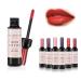 6 Colors Wine Lip Gloss Set - Long Lasting Waterproof Matte Liquid Lipstick | Nonstick Cup Lip Tint (6PCS - Buy Online on GoSupps.com