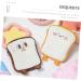Lurrose Aunt's Towel Storage Bag | Plush Purse for Feminine Hygiene Products | Period Bag with Zipper Closure | Cute and Convenient Storage Solution 15.4X12.2CM - Buy Online on GoSupps.com
