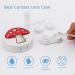 Red Mushroom Contact Lens Travel Kit - Portable & Cute Contact Lens Case with Mirror for Daily Use - Buy Online on GoSupps.com