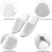 5 Pairs Disposable Slippers White Non-Slip Closed Toe Slippers Shoes Comfortable Waffle Adult Slippers for Spa Guest Travel Hotel Nail Salon One Size B - Buy Online on GoSupps.com
