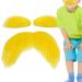 Fausse Moustache Jaune Mat riau Adh sif L ger Finition Textur e R aliste Style D'application Facile | Article De D guisement Comique Pour La C l bration De No l Cosplay Jeu De R le De 1 ml (Lot de 1) - Buy Online on GoSupps.com