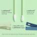 LastObject Reusable Cotton Swabs for Ear Cleaning - Peach LastSwab, 1 Reusable Q-tip = 1000 Common Swabs - Eco-Friendly, Zero Waste & Easy to Clean - Buy Online on GoSupps.com