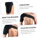 FRCOLOR Adjustable Black Shoulder Brace - Compression Splint with Straps for Pain Relief - SBR Protective Support - Buy Online on GoSupps.com