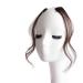 Bangs 2 PCS Set Long Side Air Bangs Wavy Curly Clip in Bangs Hair Pieces for Women Front Side Bangs for Daily Use for Women Curved Bangs for Daily Wear (Color : #30)