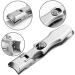 SVAASA Nail Clippers Steel Nail Clippers Ultra-Sharp Double-Curved Cutting Blade Wides Jaws Opening Anti Splash Nail Clippers Portable - Buy Online on GoSupps.com