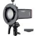 Godox S2 Flash S-Type Bracket with Bowens Mount for Round Head Flashes - Compatible with Godox V1, AD200Pro, AD400Pro, V860II, TT685, TT600, TT350 Series - Direction-Adjustable Handle - Buy Online on GoSupps.com
