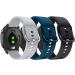 GOSETH Garmin Forerunner 245/Vivomove Sport 20mm Silicone Band Replacement - Dark Blue/Gray/Black - Buy Online on GoSupps.com