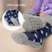 LaLoona Baby Crawling Tights with ABS Anti-Slip Sole, Knees - Stars Blue 86/92 (12-24 Months) - Buy Online on GoSupps.com